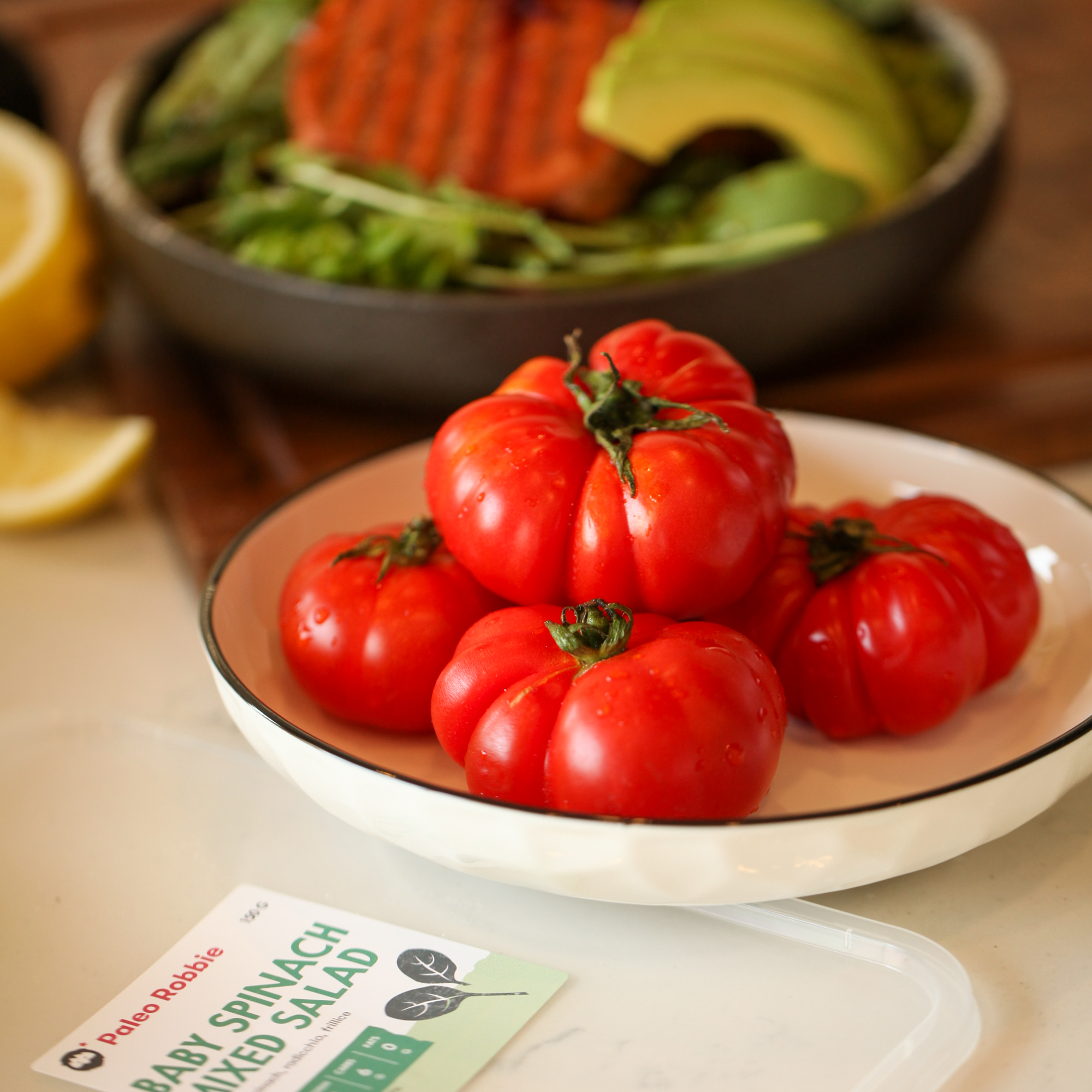 Organic Red Heirloom Tomatoes